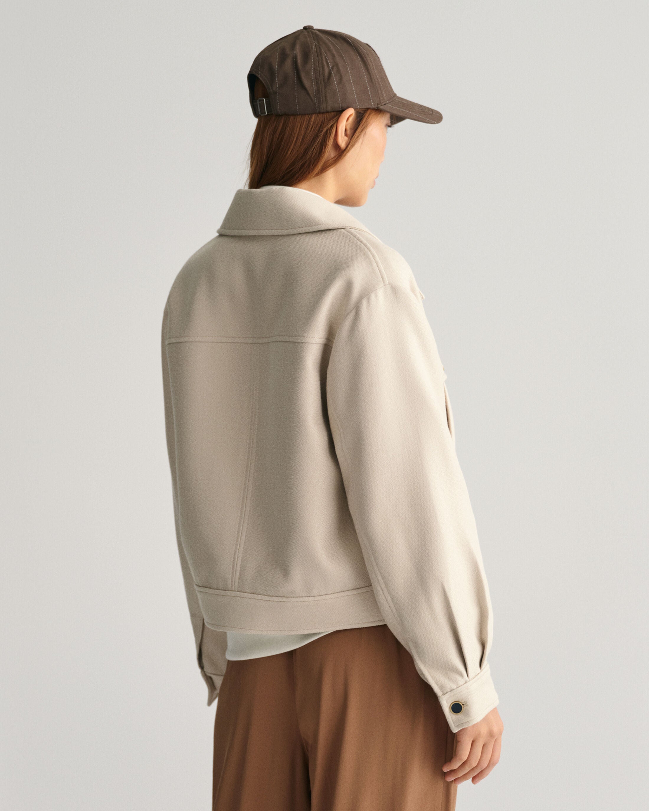 Textured Jacket - Soft Oat
