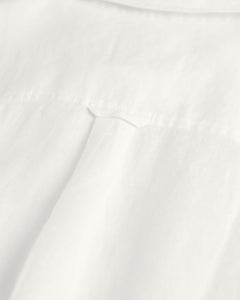 Relaxed Linen Shirt - White