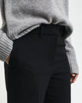 Slim Flare Slack - Black