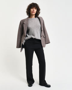 Slim Flare Slack - Black