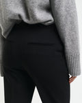 Slim Flare Slack - Black