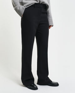 Slim Flare Slack - Black
