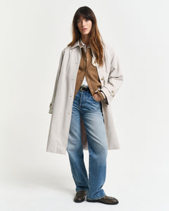 Relaxed Car Coat - Cloudy Grey