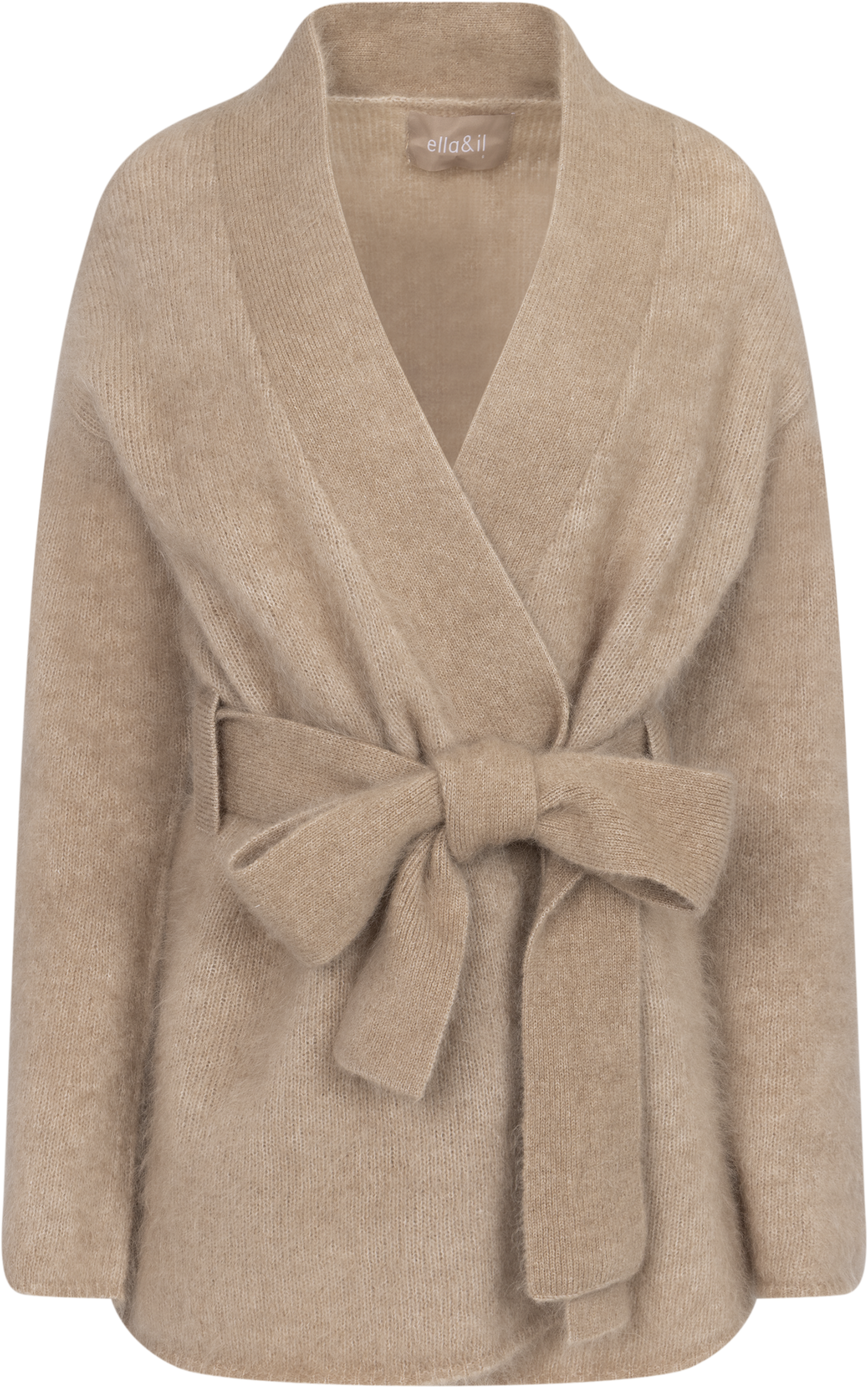 Vera Chunky Cardigan - Hazel Beige