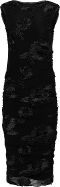 Miraic Mesh Dress - Black Flower