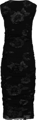 Miraic Mesh Dress - Black Flower