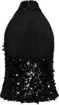 Emilyic Top - Black Sequin