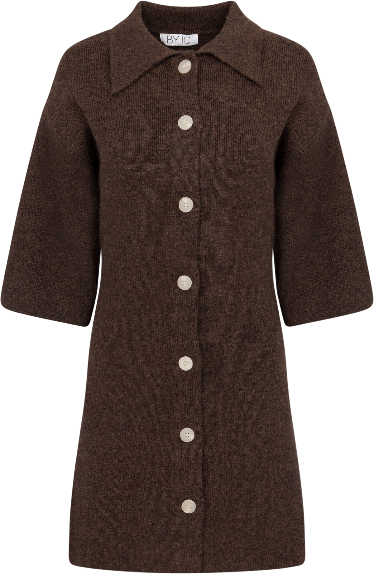 Oliviaic Knit Dress - Dark Brown