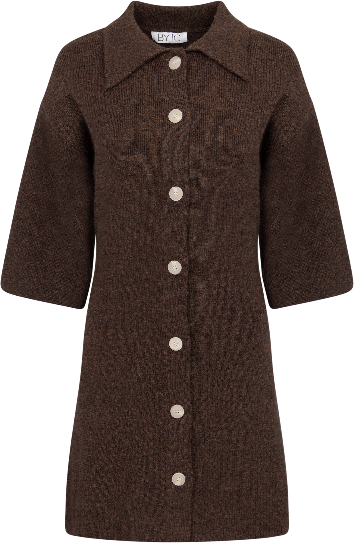 Oliviaic Knit Dress - Dark Brown