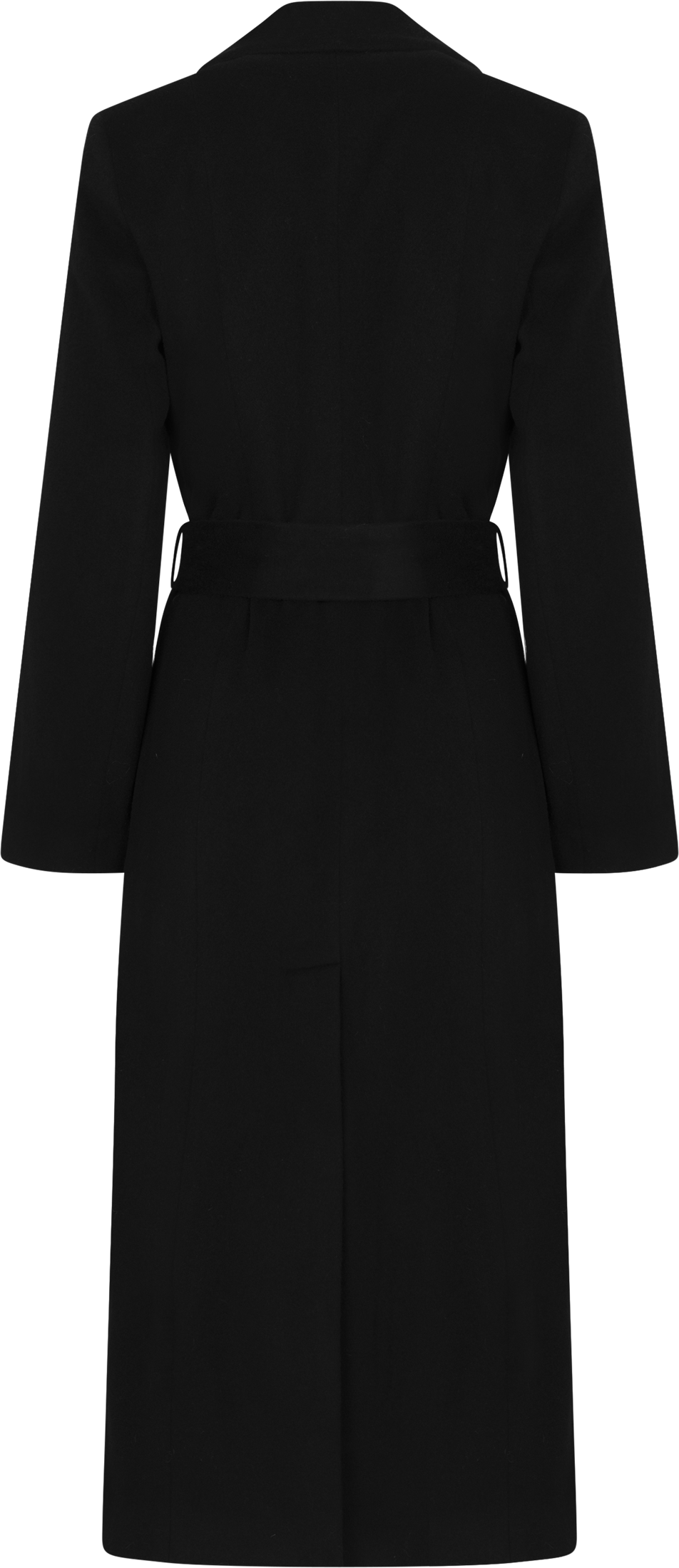 Charlotta Cashmere Coat - Black