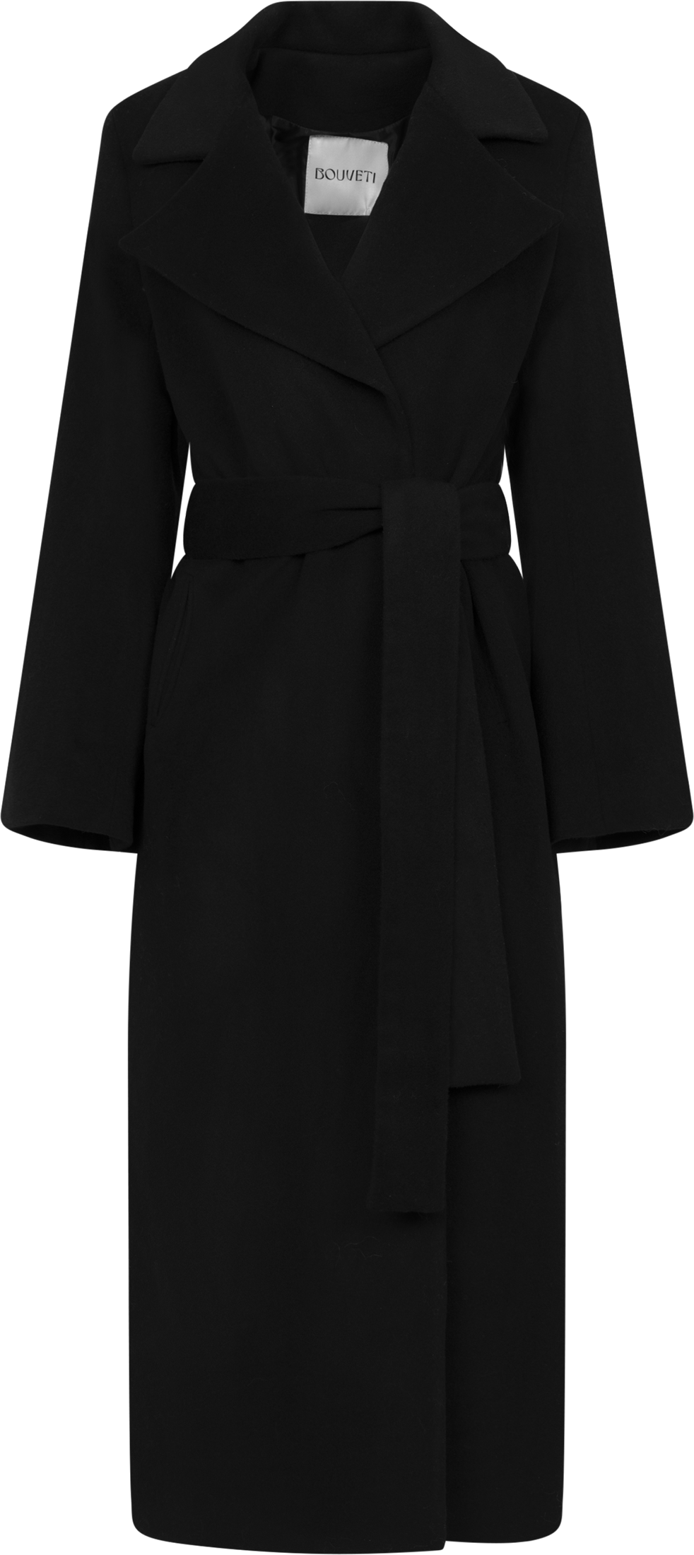 Charlotta Cashmere Coat - Black