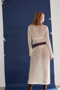 Leilany Knit Dress - Ivory