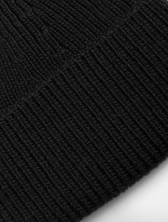 Knit Beanie II - Noir