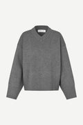 Salula V-Neck - Dark Grey
