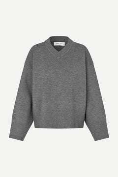 Salula V-Neck - Dark Grey