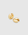 Sphere Hoops - Gold