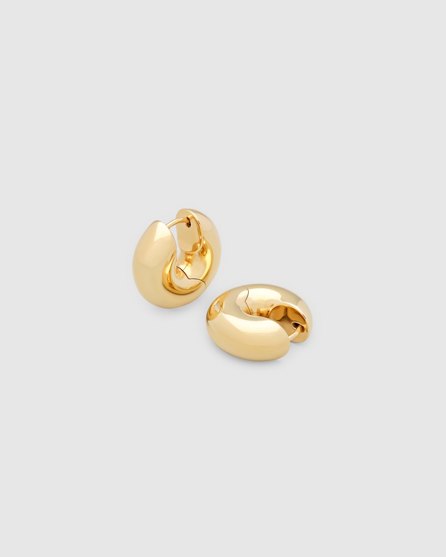 Sphere Hoops - Gold