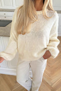 Idaic Pullover - White