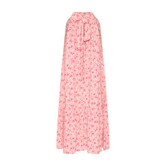 London Short Dress - Cheryl Pink Print
