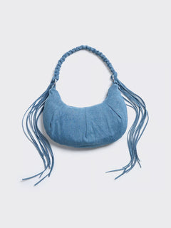 Cocoon Denim Small Bag - Mid Blue