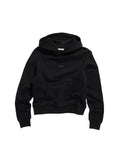 W Regular Hoodie - Black