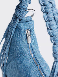 Cocoon Denim Small Bag - Mid Blue