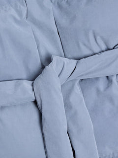 Steilia Brushed Down Jacket - Light Blue