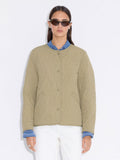 W. Light Padded Jacket - Lt. Green
