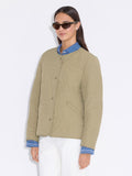 W. Light Padded Jacket - Lt. Green