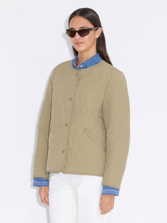 W. Light Padded Jacket - Lt. Green