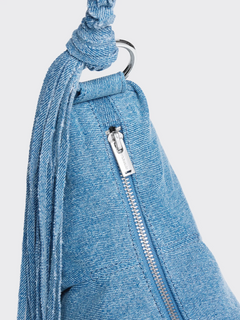 Cocoon Denim Micro Bag - Mid Blue