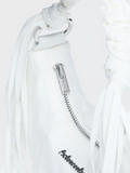 Cocoon Denim Micro Bag - White