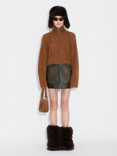 Tine Light Cardigan - Lt. Brown