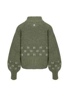 Märtha Short Jacket - Winter Moss