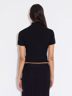 Babba Rib Top - Black