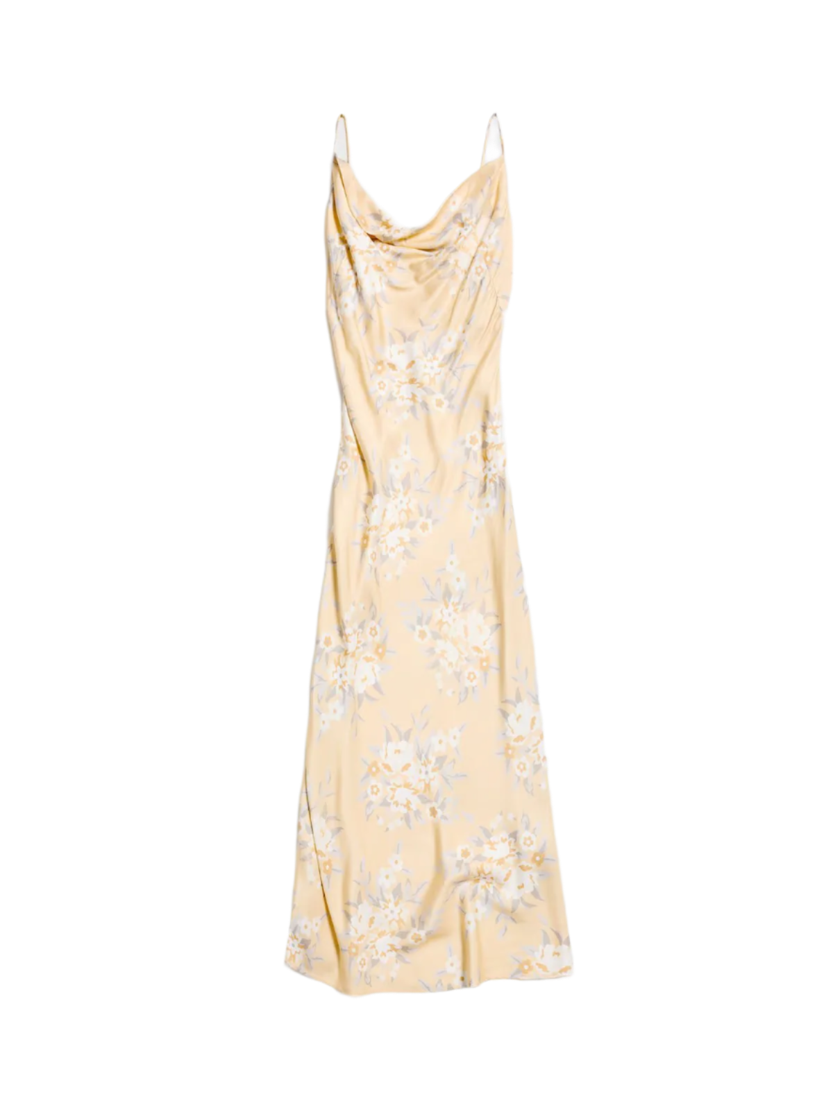 Eila Print Dress - Lt. Orange Mix