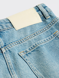 Denim Long Skirt - Lt. Blue