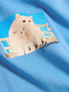 Kitty Long Sleeve - Blue