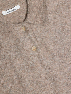 Argyle Polo - Taupe