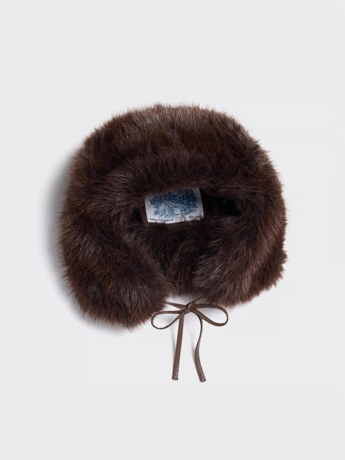 Furry Trapper Hat - Dk. Brown