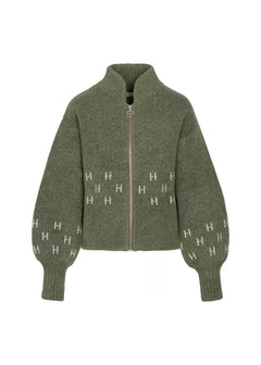 Märtha Short Jacket - Winter Moss
