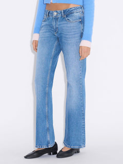 W Low Jeans - Mid Blue