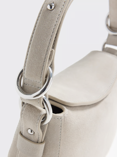 Bud Suede Bag Mini - Lt. Grey