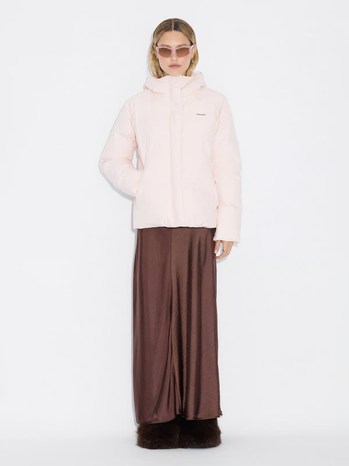 Besseggen Lt Short Jkt - Pink