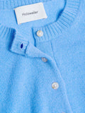 W. Cashmere Cardigan - Blue
