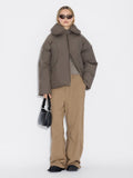 Vikki Down Jacket - Taupe