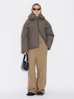 Vikki Down Jacket - Taupe