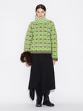 Norwegian Wool Turtleneck - Green Mix
