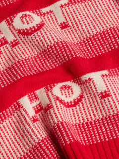Hot Cropped Crew - Red