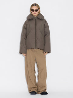Vikki Down Jacket - Taupe